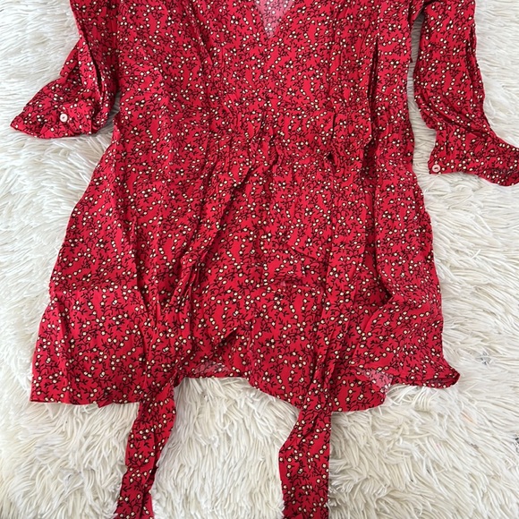 Free People Women's Clara Floral Tunic Mini Dress - Picture 2 of 7